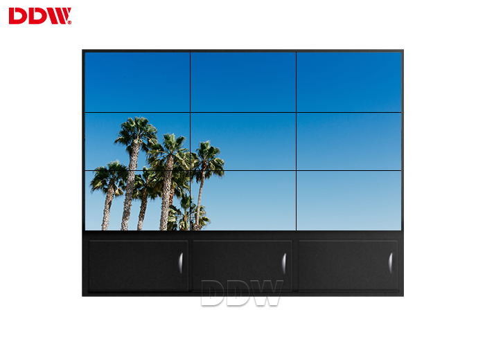 Wall Mounted Interactive Video Wall For Conforence Room Anti Glare Surface