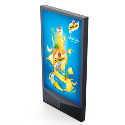 Design di fascia alta 8000nits IP65 P4 P5 P6 P8 P10 LED display di segnaletica digitale indoor mupi digitale