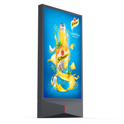 Design di fascia alta 8000nits IP65 P4 P5 P6 P8 P10 LED display di segnaletica digitale indoor mupi digitale