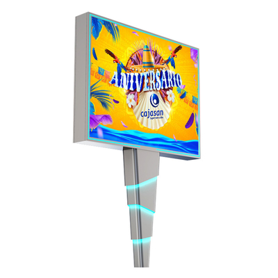 Alto luminosità 10000nits p6 impermeabile IP65 cartellone pubblicitario all'aperto LED display cartellone pubblicitario