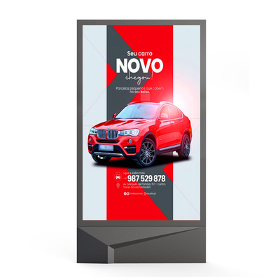 IP65 impermeabile P4 P5 P6 P8 P10 10000nits mupi digitale all'aperto all'interno di segnaletica a led display digitale
