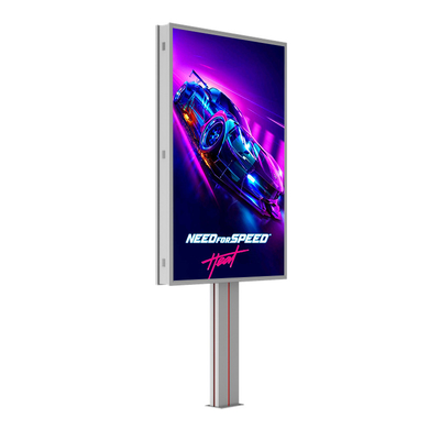 Disegno personalizzato di fascia alta p6 8000nits acciaio impermeabile IP65 led cartellone pubblicitario esterno