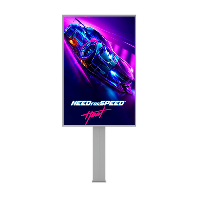 Disegno personalizzato di fascia alta p6 8000nits acciaio impermeabile IP65 led cartellone pubblicitario esterno