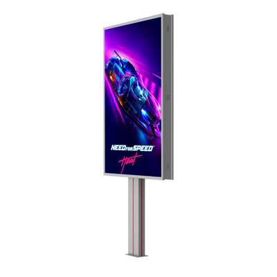 Disegno personalizzato di fascia alta p6 8000nits acciaio impermeabile IP65 led cartellone pubblicitario esterno