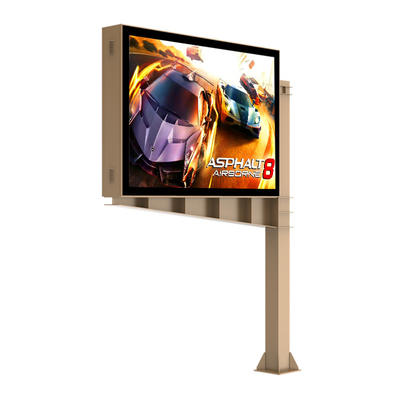 P6 8000nits di acciaio IP65 impermeabile cartelloni pubblicitari elettronici digitali all'aria aperta