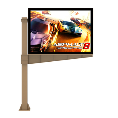 P6 8000nits di acciaio IP65 impermeabile cartelloni pubblicitari elettronici digitali all'aria aperta