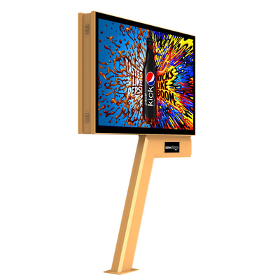 Facile installazione IP65 impermeabile P6 8000nits cartellone pubblicitario in acciaio prezzo display cartellone pubblicitario a led