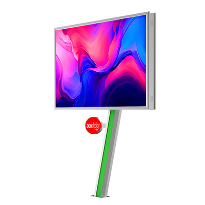 Alto luminosità 8000nits p6 impermeabile IP65 LED display all'aperto cartellone pubblicitario digitale