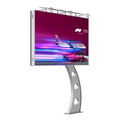 P6 8000nits acciaio IP65 impermeabile digitale pubblicità elettronica esterna led cartelloni pubblicitari led video wall