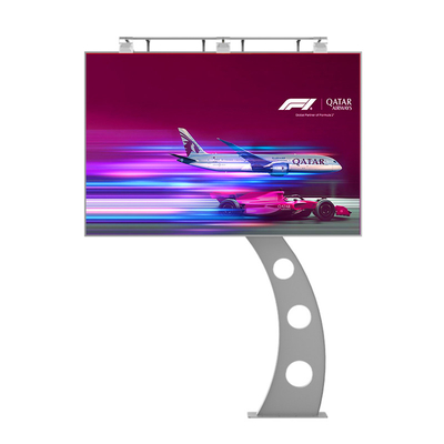 P6 8000nits acciaio IP65 impermeabile digitale pubblicità elettronica esterna led cartelloni pubblicitari led video wall