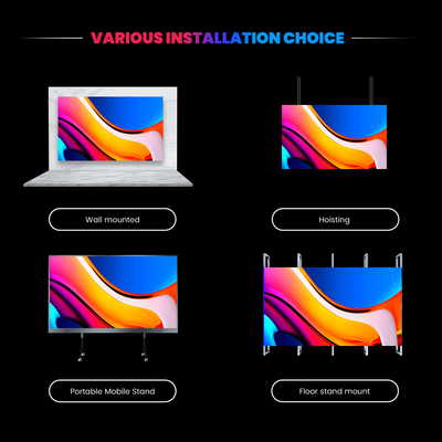 P0.78 P0.9375 P1.25 P1.5625 600x337.5mm Display LED Quantum Dot Micro COB - Nessun deviazione di colore per la pubblicità interna e le sale di controllo
