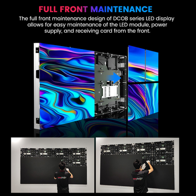 Ultra High Definition 600x337.5mm Micro COB LED Screen - P0.78 to P1.5625 Pixel Pitch for Broadcast Studios and Corporate Events (Scena a LED Micro COB ad alta definizione 600x337.5mm) - P0.78 a P1.5625 Pixel Pitch per studi di trasmissione e eventi aziendali