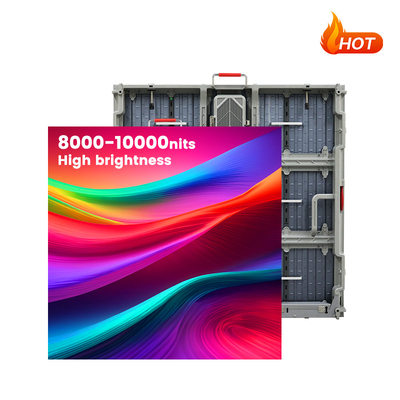 schermo esterno LED commerciale 960x960mm, P5 P6.67 P8 P10, IP68 impermeabile, 8000-10000nits per display pubblici ed eventi